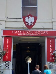 Exterior of Hamilton House and the White Eagle Club